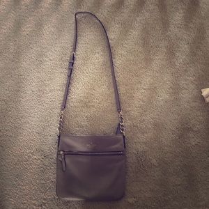 Kate spade grey/taupe crossbody